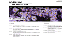 Desktop Screenshot of oosteeklo.com